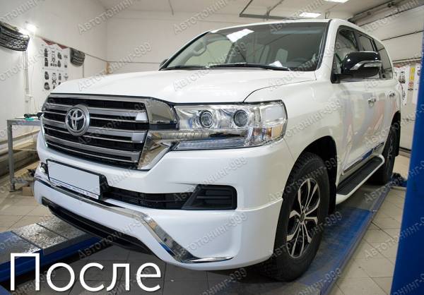  Executive White Toyota Land Cruiser 200 2016 ( ) 